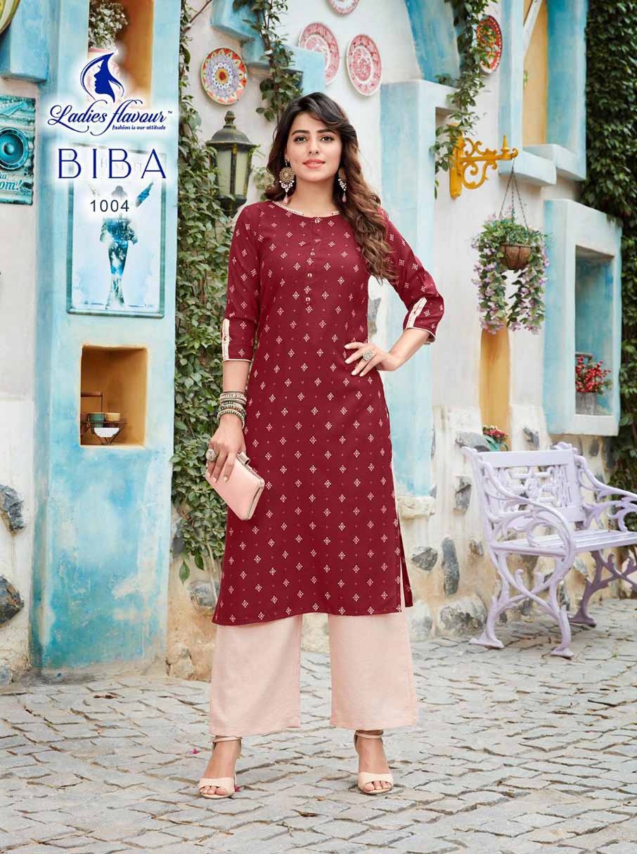 Biba Vol-1 Ruby Print Plazzo Kurti Catalog Biba Vol-1 Ruby Print Plazzo Kurti Catalog
